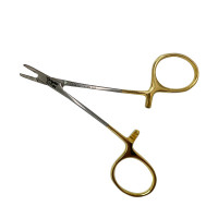 Derf Needle Holder Serrated 11cm Tungsten Carbide