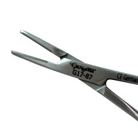 Halsey Needle Holder 4 1/2" Tungsten Carbide Serrated Jaws