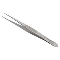 Eye Dressing Forceps Delicate Pattern Serrated 4" Straight Tips