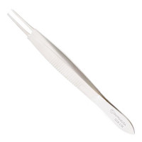 Stevens Iris Forceps 4 1/4" Straight With Catch