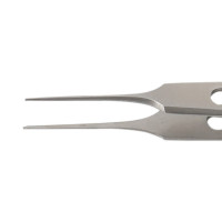 Bishop Harmon Iris Forceps 3 1/4" Standard Pattern 1x2 Teeth