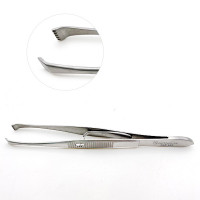 Von Graefe Fixation Forceps 4 3/8" Spring Catch Non Magnetic