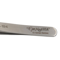 Jeweler's Forceps # 7 Swiss Style Extra Fine Tips  Curved 4 1/2"