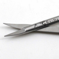 Eye Scissors Curved 4" Sharp Tips
