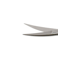 Iris Scissors Curved 4" Sharp Tips Ribbon Handle