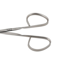 Iris Scissors Curved 4" Sharp Tips Ribbon Handle