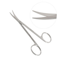 Iris Scissors Curved 3 1/2" Sharp Tips