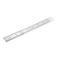 Steel Ruler 203mm Inch/mm Graduations