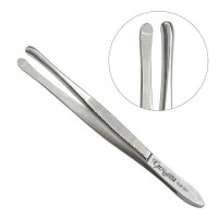 Beer Cilia Forceps 3 1/2 inch 4mm Smoot...