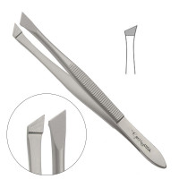 Bergh Cilia Forceps 3 1/2 inch 5mm Wide...