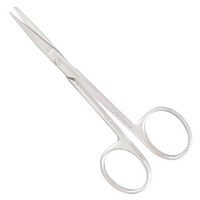 Knapp Iris Scissors Straight 4" Blunt Blunt