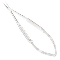 Barraquer Needle Holder 5 1/4" Delicate Curved Jaws with Lock