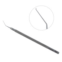 Sinskey Lens Manipulating 11.5cm" 0.25mm Blunt Tip Angular Hook Knurled Handle