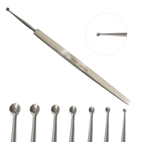 Meyerhoefer Chalazion Curette 5" 0.5mm Size 000