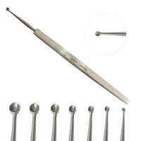 Meyerhoefer Chalazion Curette 5" 1mm Size 00