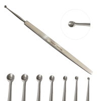 Meyerhoefer Chalazion Curette 5" 2mm Size 2