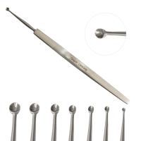 Meyerhoefer Chalazion Curette 5" 2.5mm Size 3