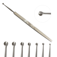Meyerhoefer Chalazion Curette 5" 3.5mm Size 4