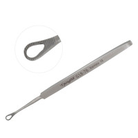 Lewis Lens Loop 5 3/8" Serrated Flat Handle