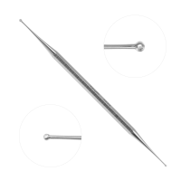 Curette Excavator 5 1/2" Double Ended With Holes 1.5mm and 2mm