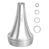Toynbee Ear Specula Round Chrome Size 1 - 4mm
