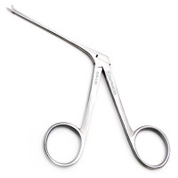 Bellucci Micro Ear Scissors 2 3/4" Shaft 4mm Blades Ebony Finish