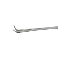 Bellucci Micro Ear Scissors  3 1/4" Shaft  5.5mm Blades Curved Left