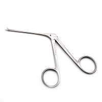 Bellucci Micro Ear Scissors 3 1/4" Shaft 5.5mm Blades Curved Up