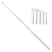 Buck Ear Curette 5 3/4" Straight Blunt Size 00 (1.5mm)