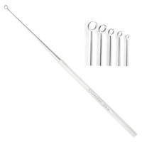 Buck Ear Curette 5 3/4" Angled Blunt Size 1 (2.5mm)
