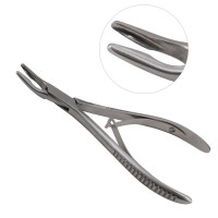 Lempert Rongeur 7 1/2"Curved 3mm Single Action