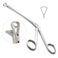 Meltzer Adenoids Nasal Punch 5" Shaft Large Triangular Jaws Size 2