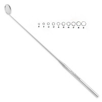 Laryngeal Mirror Chrome Plated Chuck Handle Size 2 - 16mm