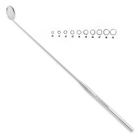 Laryngeal Mirror Chrome Plated Chuck Handle Size 5 - 22mm