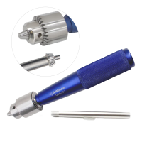 Chuck with Key: Aluminium Handle 6 1/2"