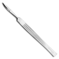 Joseph Double Edge Knife 6" With Blunt Tip Curved Wide Blade