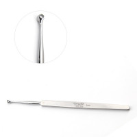 Fox Dermal Curette 5 1/2" 3mm Round Cup