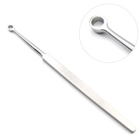 Fox Dermal Curette 5 1/2" 4mm Round Cup