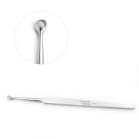 Fox Dermal Curette 5 1/2" 5mm Round Cup