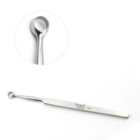 Fox Dermal Curette 5 1/2" 6mm Round Cup