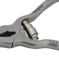 Nail Nipper 5 1/2" Concave Jaws Barrel Spring