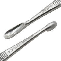 Volkman Bone Curette Double Ended 5 1/2" Oval Cups 5X10mm and 6X20mm