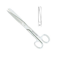 Moleskin And Felt Scissors 7 1/2" Sharp Blunt Points Straight