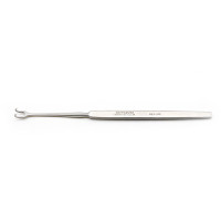 Freer Skin Hook Double Prongs 2.5mm 6" Sharp