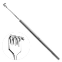 Knapp Retractor 5 1/4" with 4 Blunt Prongs