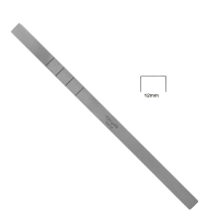 Cottle Septum Chisel 7" Straight 12mm Graduated With One Tapered End