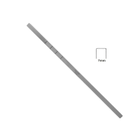 Cottle Septum Chisel 7" Straight 7mm Graduated