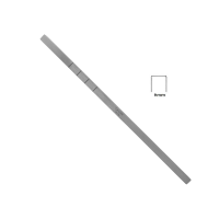 Cottle Septum Chisel 7" Straight 9mm Graduated