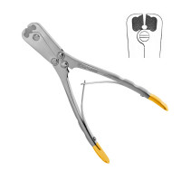 Wire Cutter 7" With Silicone Inserts Max 0.062" (1.6mm)