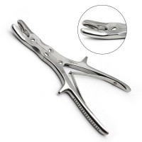 Stille Luer Rongeur 8 1/2" Curved 10mm Double Action